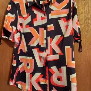 NWT KARL LAGERFELD BLOUSE S